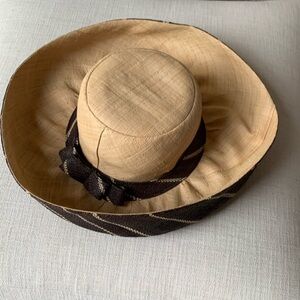 Be Your Fashion Wide Brimmed Adjustable Hat Tan